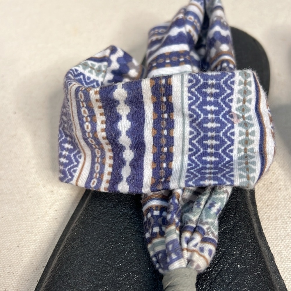Sanuk Yoga Sling 2 Sandals | Size 7 | Tribal Aztec Print - Picture 3 of 6